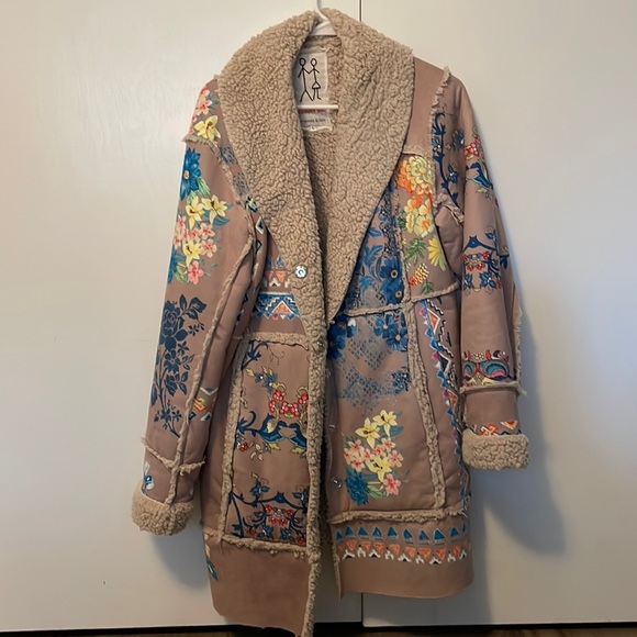 Johnny Was Jackets & Coats Unique Johnny Was Sherpa Coat Poshmark